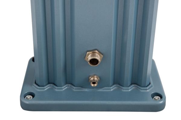 Steinbach Solardusche Slim Line Deluxe blau